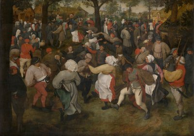La danza de la novia de Pieter Bruegel the Elder